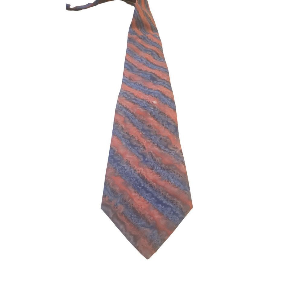Alessandro Branzini and Uomo Necktie Hand Painted by Ana Maria Mule Designer Tie